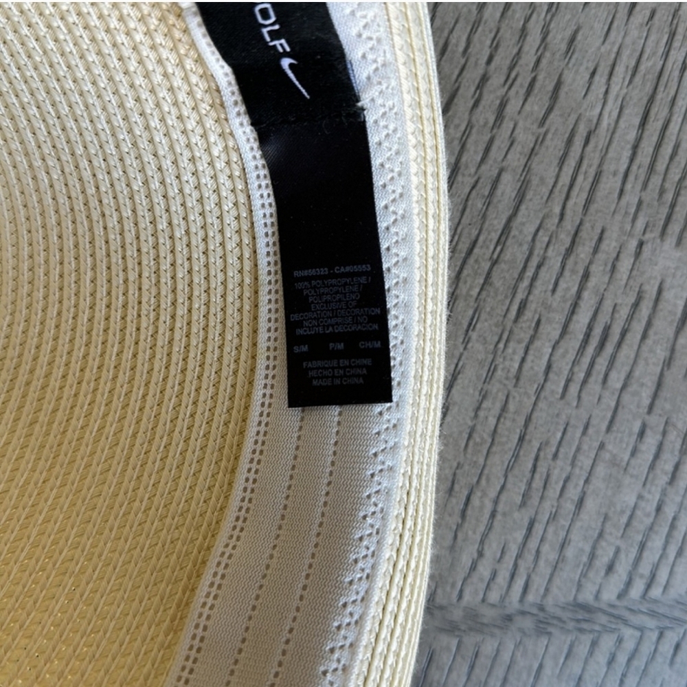 (NWOT) Nike Womens Tan Golf  Summer Sun Hat - Picture 5 of 6